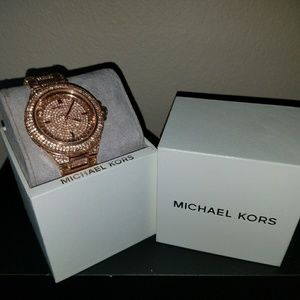 MK rose gold watch brand new